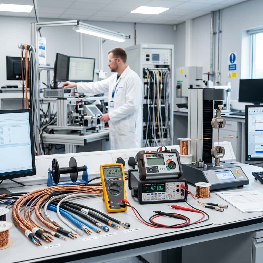 Quality Control Cable Testing Lab